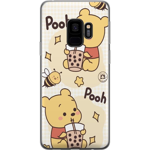 Samsung Galaxy S9 Gjennomsiktig deksel Nalle Pooh stil - klass