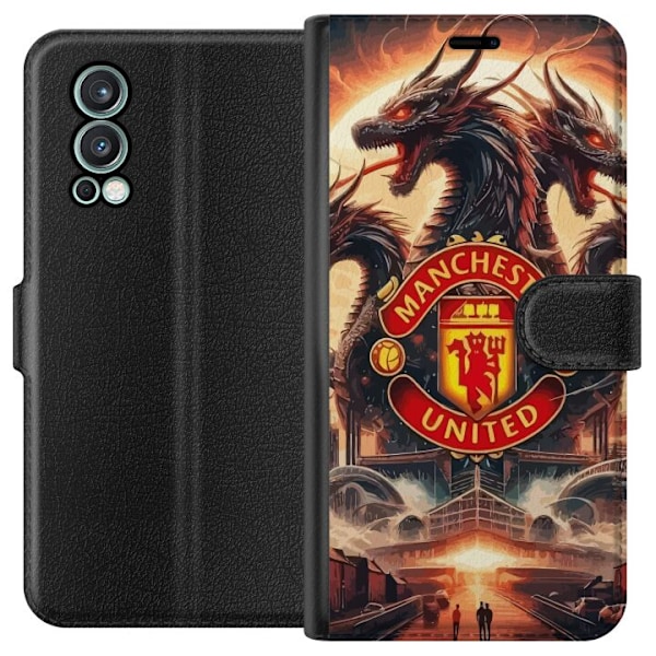 OnePlus Nord 2 5G Lompakkokotelo Manchester United