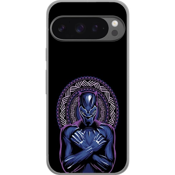 Google Pixel 9 Pro XL Läpinäkyvä kuori Black Panther: Wakan