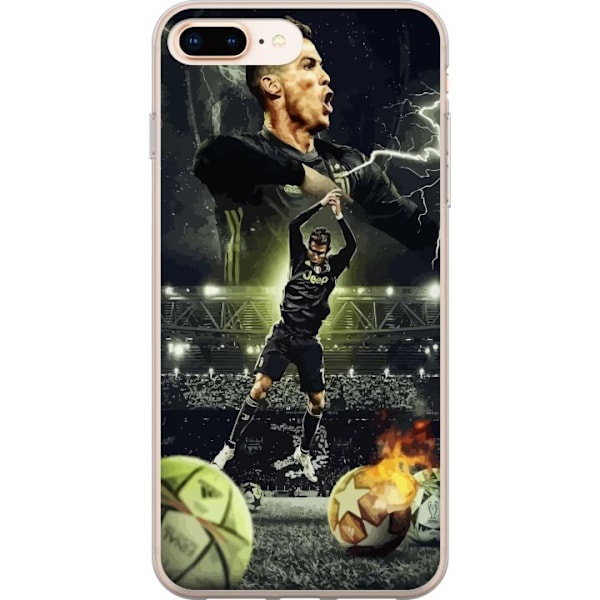Apple iPhone 8 Plus Läpinäkyvä kuori Ronaldo