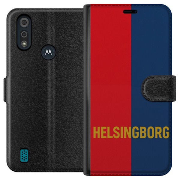 Motorola Moto E6i Tegnebogsetui Helsingborg – fodbold