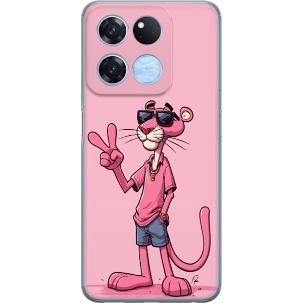 OnePlus Ace Racing Gjennomsiktig deksel Pink Panter Peace