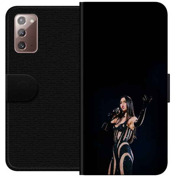 Samsung Galaxy Note20 Plånboksfodral Dua Lipa – Pop Star Aesthetic