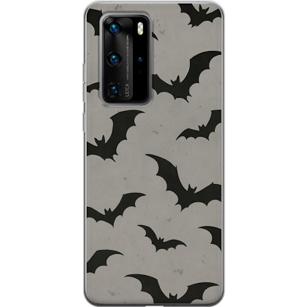 Huawei P40 Pro Läpinäkyvä kuori Flutterprint