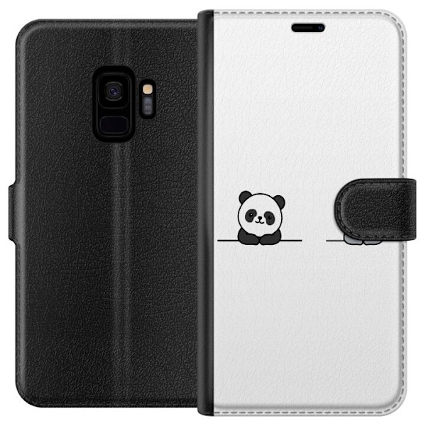 Samsung Galaxy S9 Lompakkokotelo Panda Koala