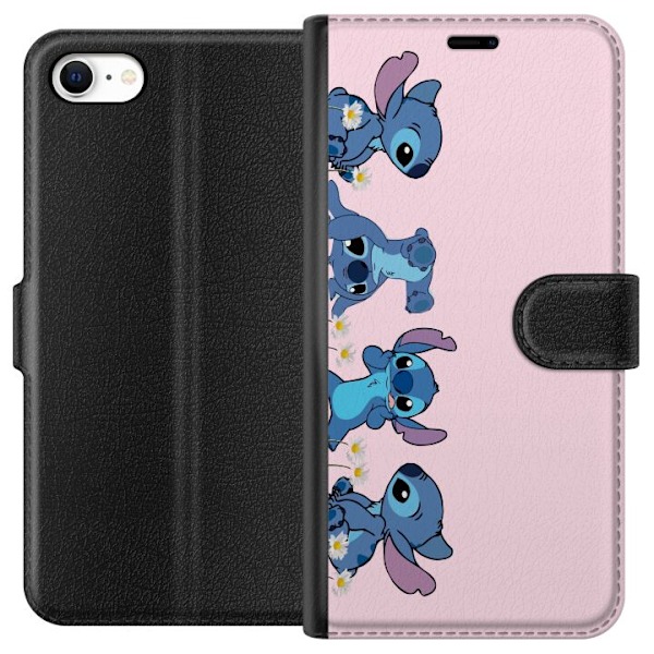 Apple iPhone 6 Lommeboketui  Stitch Ler & Leker – Perfekt fo