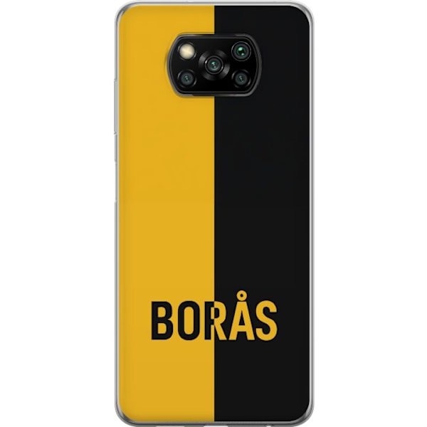 Xiaomi Poco X3 NFC Läpinäkyvä kuori Borås - jalkapallo