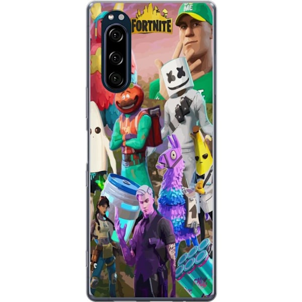 Sony Xperia 5 Gjennomsiktig deksel Fortnite