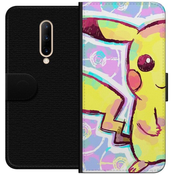 OnePlus 7 Pro Lompakkokotelo Pikachu 3D