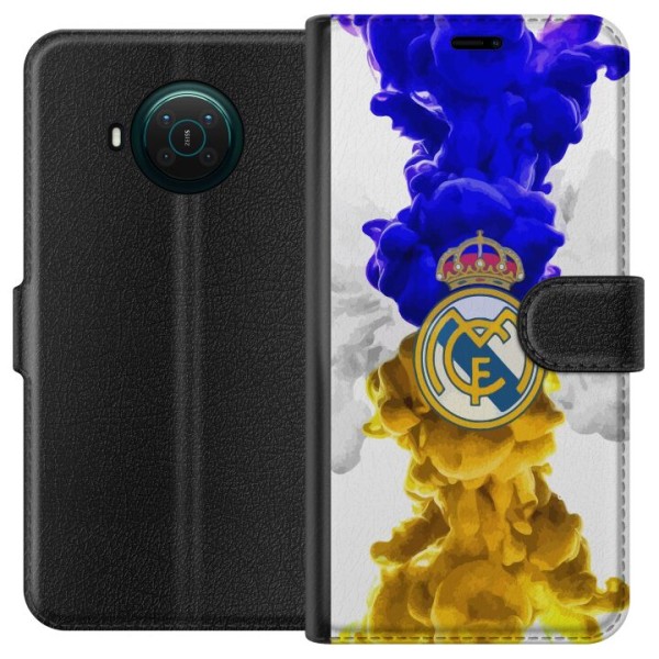 Nokia X20 Plånboksfodral Real Madrid Färger