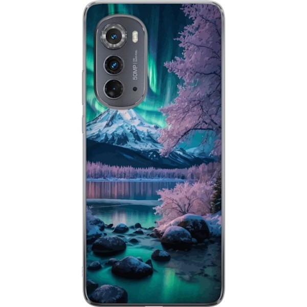 Motorola Edge (2022) Läpinäkyvä kuori Norrsken