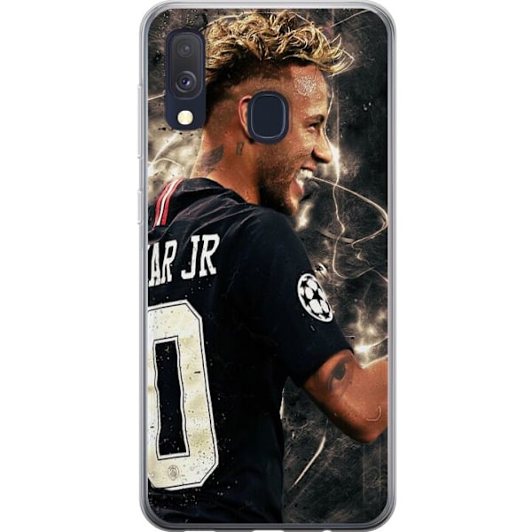 Samsung Galaxy A40 Läpinäkyvä kuori Neymar