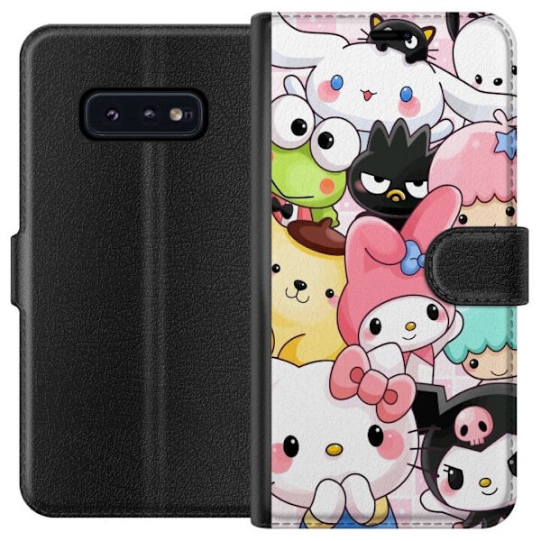 Samsung Galaxy S10e Lompakkokotelo Kawaii Sanrio Crew