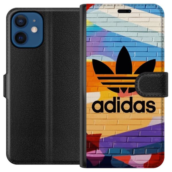 Kompatibelt Plånboksfodral till Apple iPhone 12 Adidas