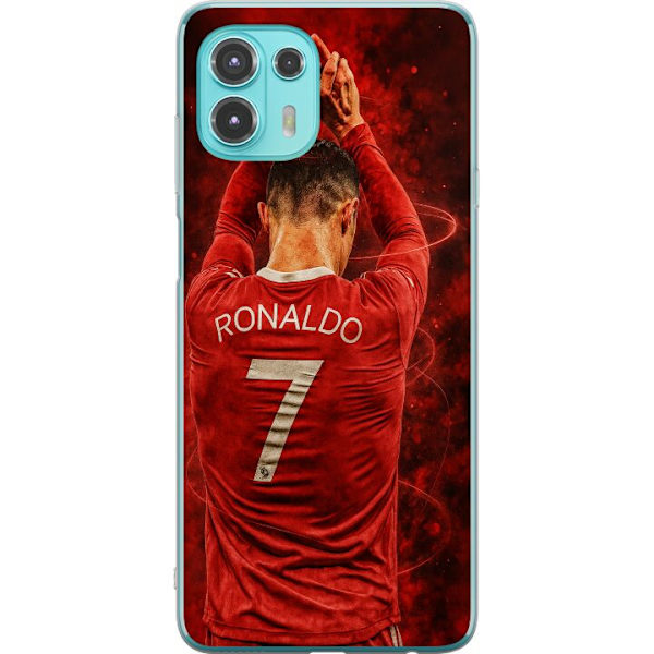 Motorola Edge 20 Lite Läpinäkyvä kuori Ronaldo