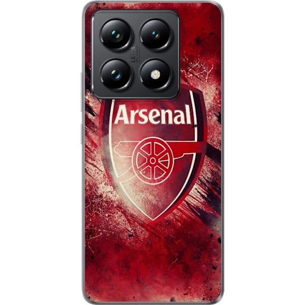 Xiaomi 14T Genomskinligt Skal Arsenal Football