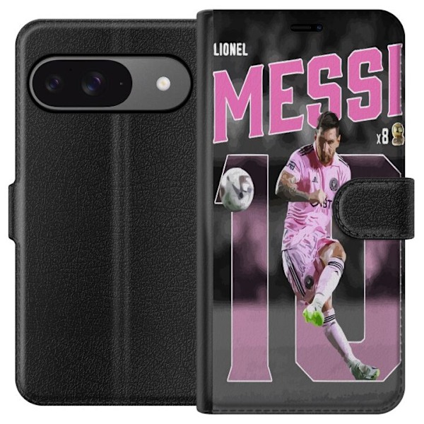 Google Pixel 9 Pro Lompakkokotelo Lionel Messi