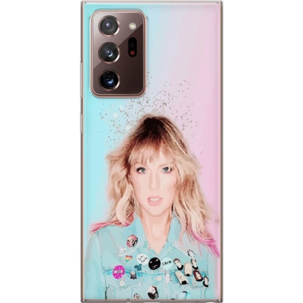 Samsung Galaxy Note20 Ultra Gennemsigtig cover Taylor Swift Po