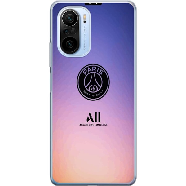 Xiaomi Mi 11i Gennemsigtig cover Paris Saint-Germain