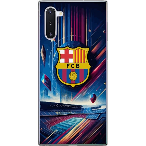 Samsung Galaxy Note10 Genomskinligt Skal FC Barcelona