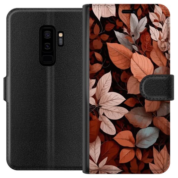 Kompatibelt Plånboksfodral till Samsung Galaxy S9+ Höst och Löv