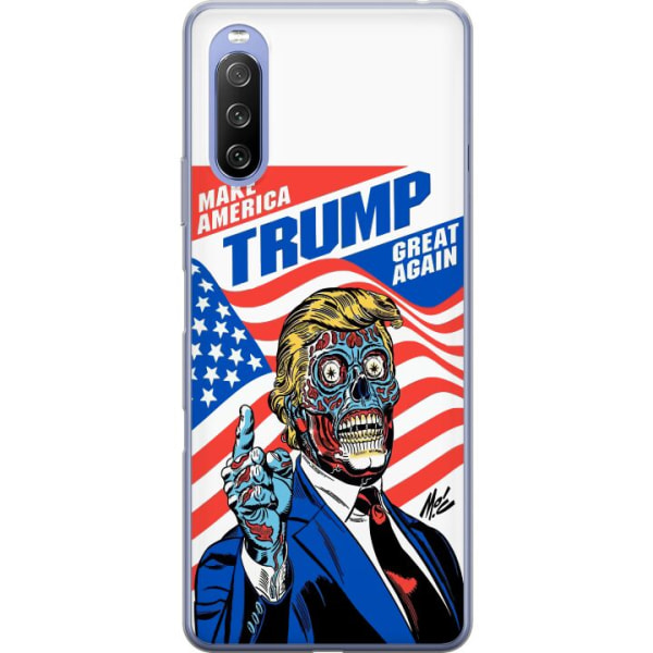 Sony Xperia 10 III Lite Gennemsigtig cover  Trump