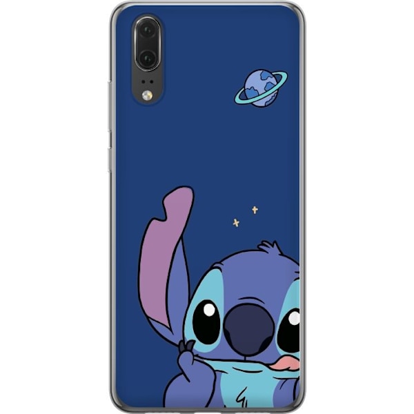 Huawei P20 Läpinäkyvä kuori Stitch