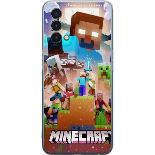 OnePlus Nord N200 5G Genomskinligt Skal Minecraft