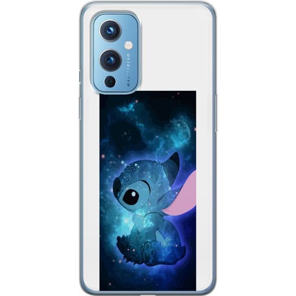 Kompatibelt Mobildeksel til OnePlus 9 Galaxyinspirert Stitch med stjernehimmel og romtema blå
