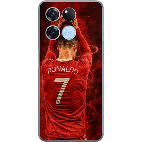 OnePlus Ace Racing Läpinäkyvä kuori Ronaldo
