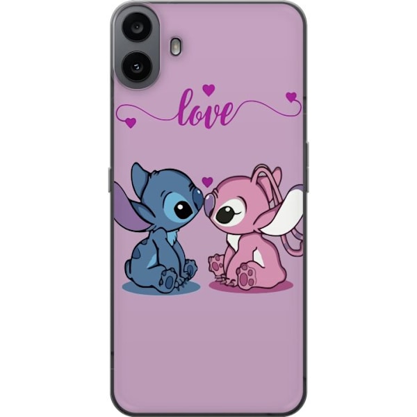 Nothing CMF Phone 1 Läpinäkyvä kuori Lilo & Stitch – Ange