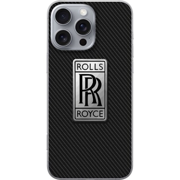 Apple iPhone 16 Pro Max Läpinäkyvä kuori Rolls Royce