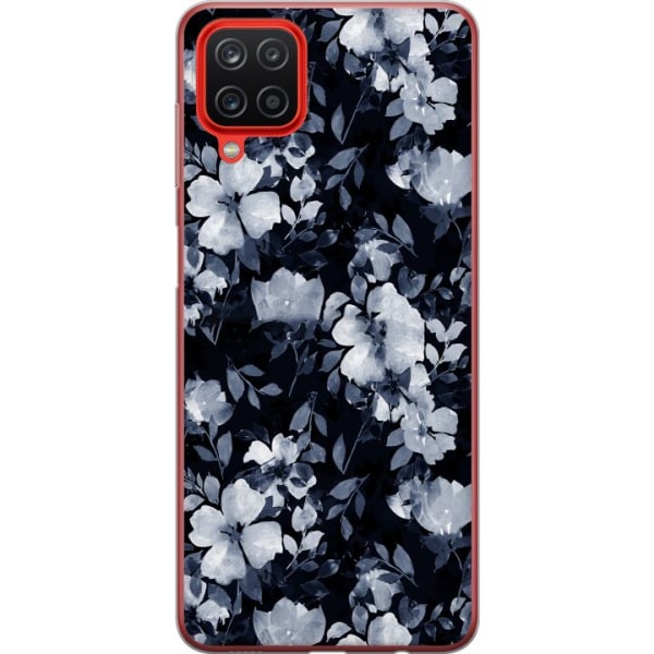 Samsung Galaxy A12 Cover / Mobilcover - Blomster