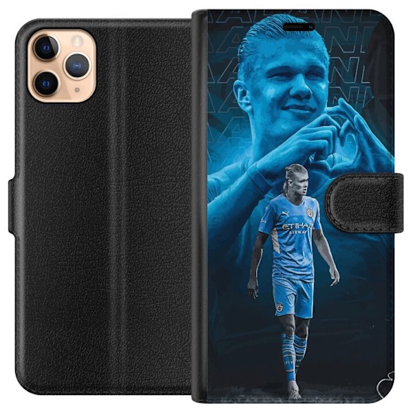 Apple iPhone 11 Pro Max Lompakkokotelo Erling Haaland
