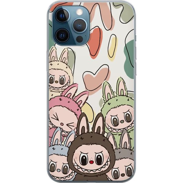 Kompatibelt Mobildeksel til Apple iPhone 12 Pro Monster Figur Samlefigur Vinyleleksjon