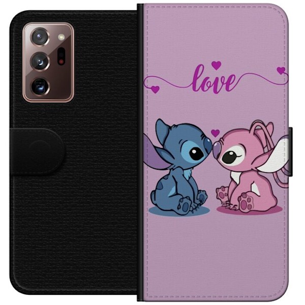 Samsung Galaxy Note20 Ultra Tegnebogsetui Lilo & Stitch – An