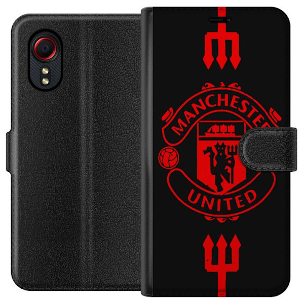 Samsung Galaxy Xcover 5 Tegnebogsetui ManchesterUnited