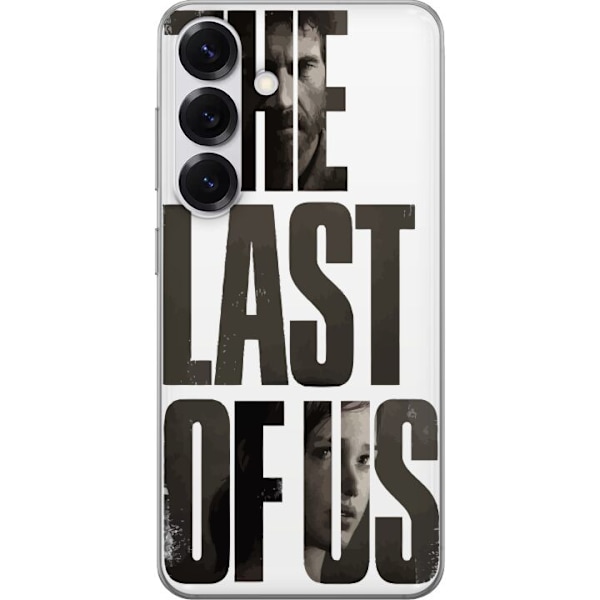 Samsung Galaxy S25 Läpinäkyvä kuori The Last of Us Ellie Joel Apokalypsi Clickers TV-sarja Fanart Dystopia Pelimotiivi