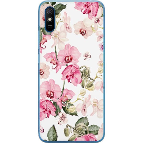 Kompatibel Mobilcover til Xiaomi Redmi 9A Rosa blomster
