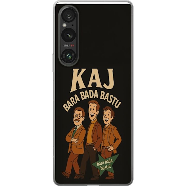 Sony Xperia 1 V Genomskinligt Skal Kaj Bara Bada Bastu Festiva