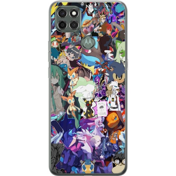 Motorola Moto G9 Power Läpinäkyvä kuori Pokémon Blaze