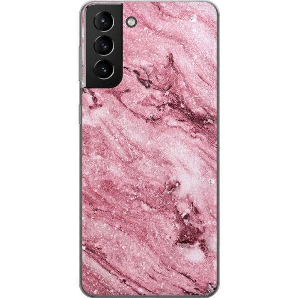 Samsung Galaxy S21+ 5G Gennemsigtig cover rosa