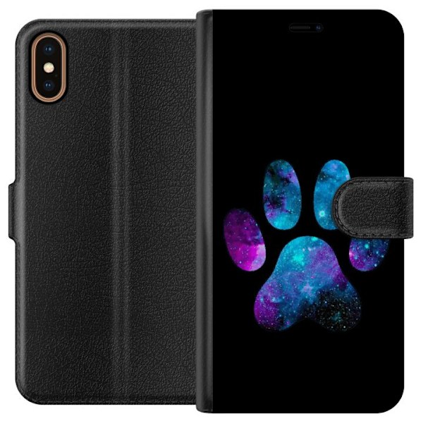 Apple iPhone X Lommeboketui Galaksi Kløe