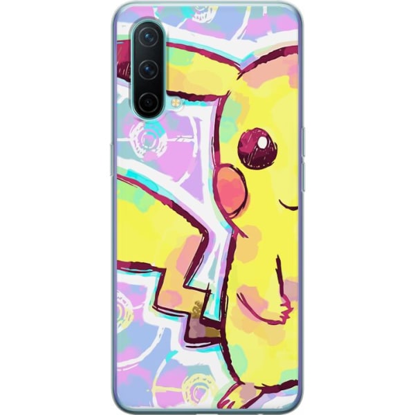 OnePlus Nord CE 5G Gennemsigtig cover Pikachu 3D