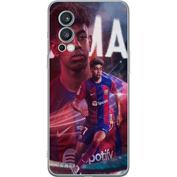 OnePlus Nord 2 5G Läpinäkyvä kuori Lamine Yamal
