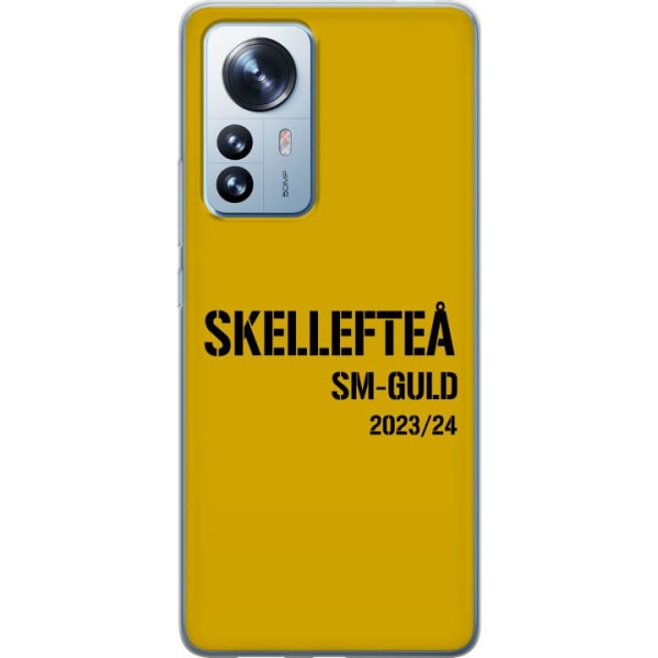 Xiaomi 12 Pro Gennemsigtig cover Skellefteå SM GULD