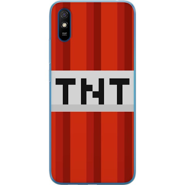 Xiaomi Redmi 9AT Genomskinligt Skal Minecraft TNT