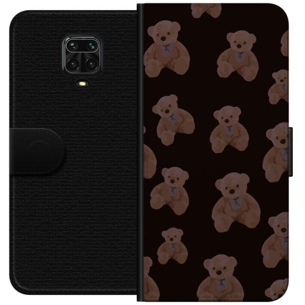 Xiaomi Redmi Note 9 Pro Tegnebogsetui En bjørn flere bjørne