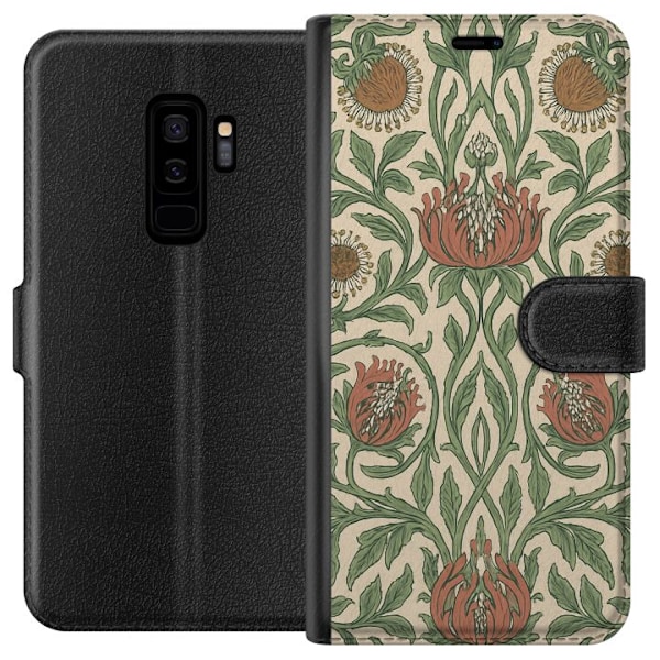 Samsung Galaxy S9+ Tegnebogsetui Blad Detaljer