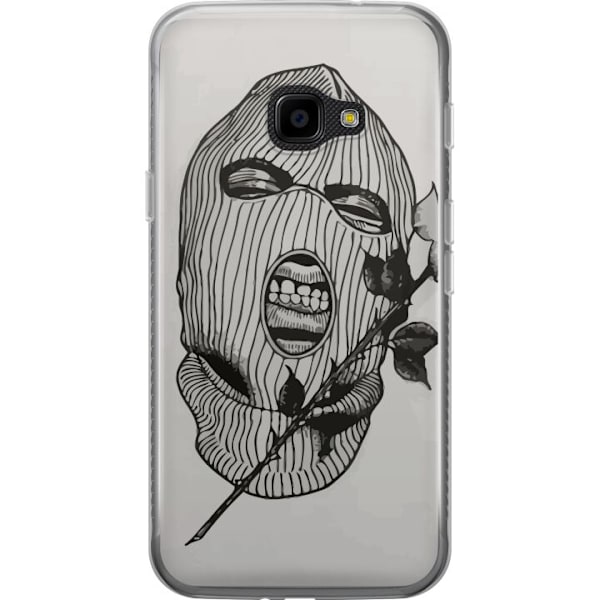 Samsung Galaxy Xcover 4 Läpinäkyvä kuori Hiihtomaski Ros Katutyö Muotoilu Graafinen Kuvio Jännitys Kaupunkityyli Katutaidetta Naamiaiset Symboli